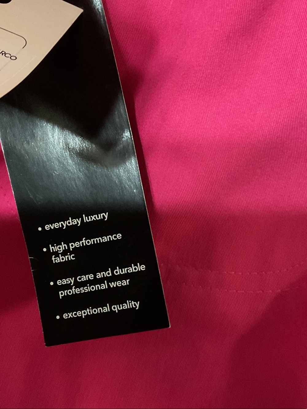 Grey's Anatomy Bright raspberry Straight-Leg Scrub Pants size MP - Picture 6 of 7
